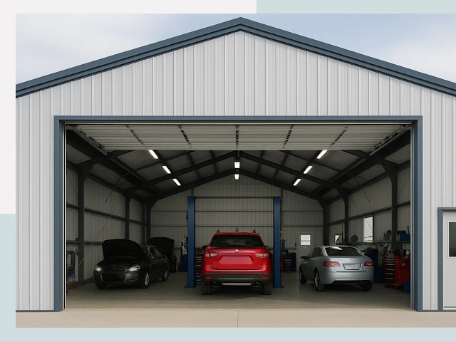 Ангары из сэндвич панелей от 621 руб. в Элиста