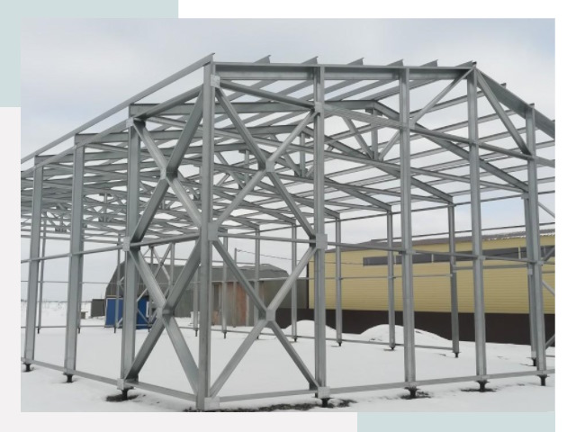 Каркасные ангары в Элисте