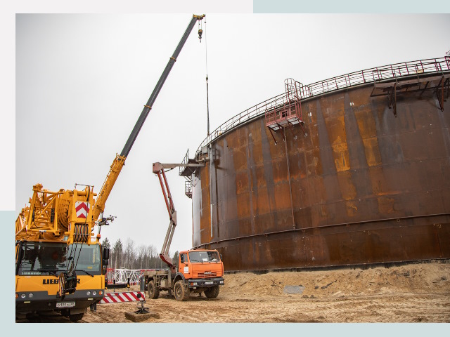 Монтаж резервуаров в Элисте от 621 руб. за м³