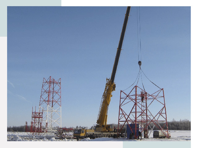 Монтаж вышек связи в Элисте