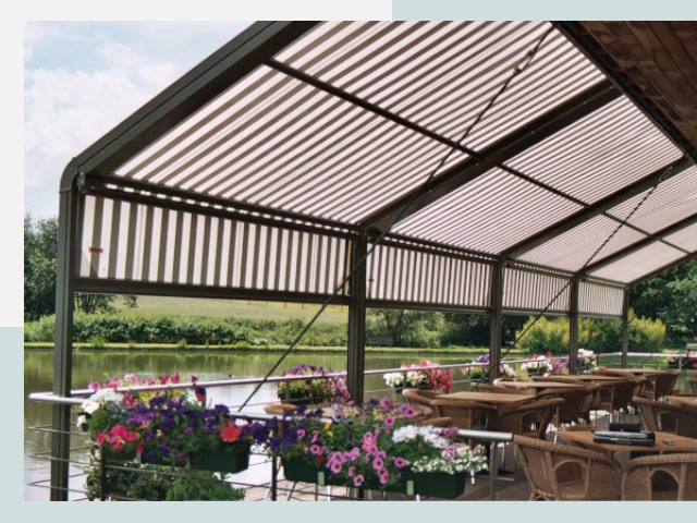 Элегантные навесы для кафе от 621 руб в Элиста