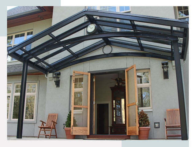 Козырьки металлические в Элисте