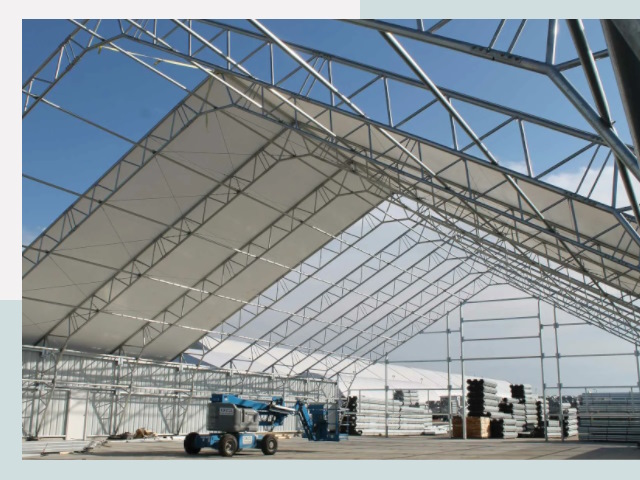 Каркасно-тентовые сооружения от СтальСтрой-Элс по цене 621 руб.