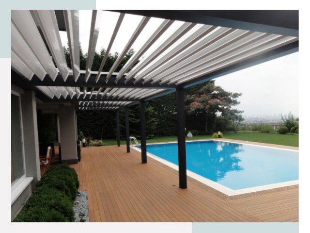 Перголы в Элисте