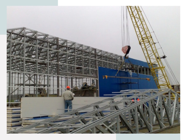 Монтаж ангаров в Элисте