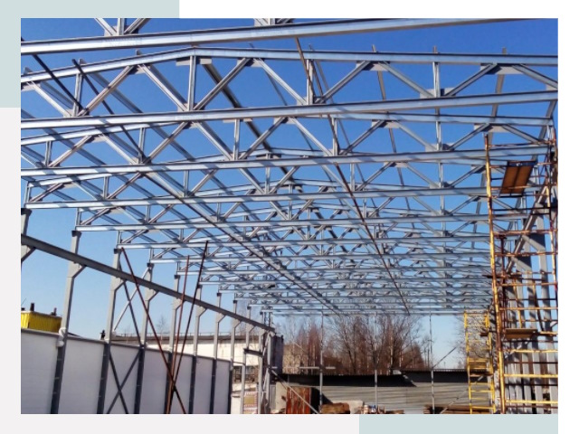 Металлокаркасы для складов в Элисте