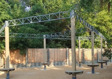 Терраса из металлоконструкций под ключ, проектирование, изготовление и монтаж от СтальСтрой-Элс